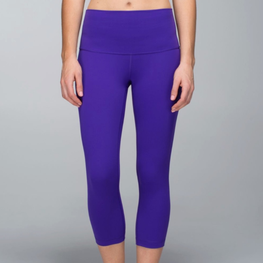 Lululemon Wunder Under Crop (Roll down)